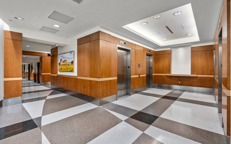 Centennial Realty Advisors elevator bank
